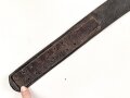 Koppelriemen für Mannschaften des Heeres. Spätes Stück aus wiederverwertetem Material, Gesamtlänge 91cm