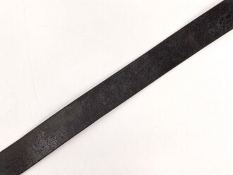 Koppelriemen für Mannschaften des Heeres. Ungewöhnlich eingekürztes Stück, Gesamtlänge 97cm