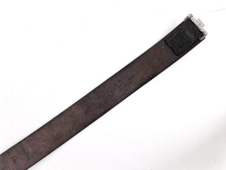 Koppelriemen für Mannschaften des Heeres. Ungewöhnlich eingekürztes Stück, Gesamtlänge 97cm