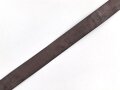 Koppelriemen für Mannschaften des Heeres. Ungewöhnlich eingekürztes Stück, Gesamtlänge 97cm