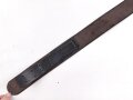 Koppelriemen für Mannschaften des Heeres. Ungewöhnlich eingekürztes Stück, Gesamtlänge 97cm
