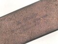 Koppelriemen für Mannschaften des Heeres. Ungewöhnlich eingekürztes Stück, Gesamtlänge 97cm