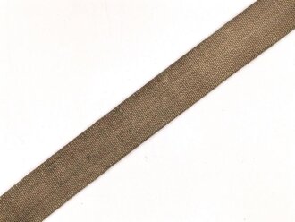 Afrikakorps, Koppelriemen für Mannschaften des Heeres. getragenes Stück, Gesamtlänge 92cm