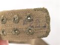 Afrikakorps, Koppelriemen für Mannschaften des Heeres. getragenes Stück, Gesamtlänge 92cm