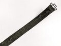 Paradefeldbinde für Offiziere des Heeres. Das Schloß fehlt, Gesamtlänge 118cm