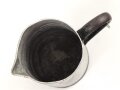 Wehrmacht, Unterkunft Wasserkanne aus Leichtmetall . Gebraucht, datiert 1938
