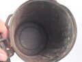 Wehrmacht, Bereitschaftsbüchse für eine Gasmaske , Modell 1930, datiert 1937. Originallack, ungereinigt