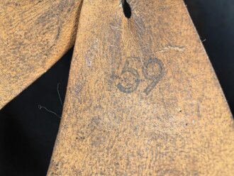 Stahlhelm Luftschutz . In allen Teilen originales Stück. Ungereinigt, entnazifiziert