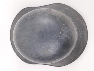 Stahlhelm Luftschutz . In allen Teilen originales Stück. Ungereinigt, entnazifiziert