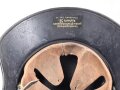 Stahlhelm Luftschutz . In allen Teilen originales Stück. Ungereinigt, entnazifiziert