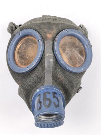 Gasmaske Wehrmacht, sehr guter Zustand, datiert 1944