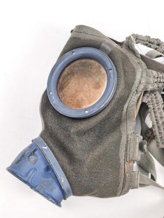 Gasmaske Wehrmacht, sehr guter Zustand, datiert 1944