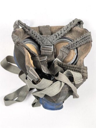 Gasmaske Wehrmacht, sehr guter Zustand, datiert 1944