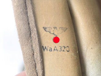 Luftschutz / Werkschutz. Gasmaske Modell 1930, Ausführung als S-Maske für den Luftschutz, datiert 1937. Weich, guter Zustand