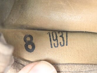 Luftschutz / Werkschutz. Gasmaske Modell 1930, Ausführung als S-Maske für den Luftschutz, datiert 1937. Weich, guter Zustand