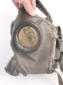 Luftschutz / Werkschutz. Gasmaske Modell 1930, Ausführung als S-Maske für den Luftschutz, datiert 1937. Weich, guter Zustand