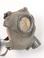 Luftschutz / Werkschutz. Gasmaske Modell 1930, Ausführung als S-Maske für den Luftschutz, datiert 1937. Weich, guter Zustand