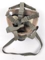 Luftschutz / Werkschutz. Gasmaske Modell 1930, Ausführung als S-Maske für den Luftschutz, datiert 1937. Weich, guter Zustand