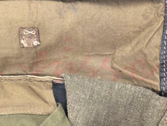 Tornister Wehrmacht datiert 1942. getragenes Stück
