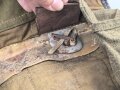 Tornister Wehrmacht datiert 1942. getragenes Stück