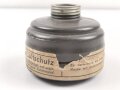 Gasmaskenfilter / S-Filter für den zivilen Luftschutz der Firma Auer. Originallack