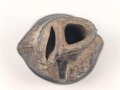 Mundstück für Gasmaskenfilter Wehrmacht, spätes Stück, wird direkt auf den Gasmaskenfilter aufgeschraubt. Selten, Gummi angetrocknet, ungereinigt