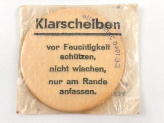 Satz Klarscheiben für die Gasmaske der Wehrmacht