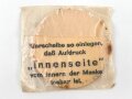 Satz Klarscheiben für die Gasmaske der Wehrmacht