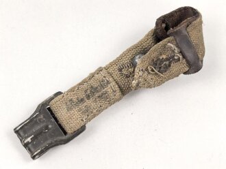 Halteriemen für eine Gasmaskendose der Wehrmacht