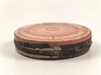 Scho-ka-kola Dose Wehrmacht Packung datiert 1941, leer