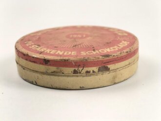 Scho-ka-kola Dose Wehrmacht Packung datiert 1941, leer