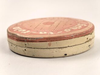 Scho-ka-kola Dose Wehrmacht Packung , Variante ohne Jahreszahl, leer