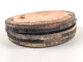 Scho-ka-kola Dose Wehrmacht Packung datiert 1941, im Boden der halbe, originale Inhalt