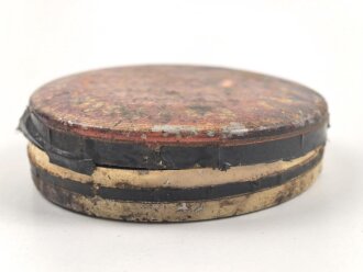 Scho-ka-kola Dose Wehrmacht Packung datiert 1941, im Boden der halbe, originale Inhalt
