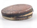 Scho-ka-kola Dose Wehrmacht Packung datiert 1941, im Boden der halbe, originale Inhalt