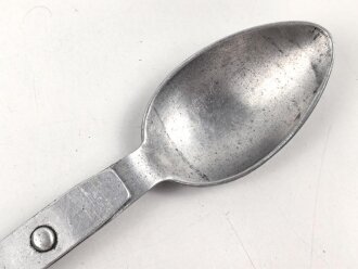 Gabel/ Löffel Komination Wehrmacht, Aluminium, datiert 1941
