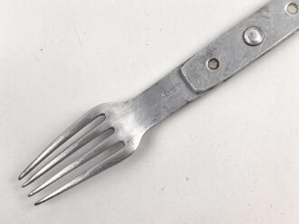 Gabel/ Löffel Komination Wehrmacht, Aluminium, datiert 1941