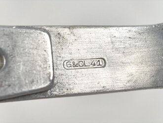 Gabel/ Löffel Komination Wehrmacht, Aluminium, datiert 1941