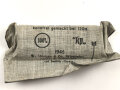 Verbandpäckchen Wehrmacht, große Ausführung für Verbandkästen, datiert 1945
