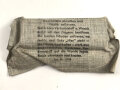 Verbandpäckchen Wehrmacht, große Ausführung für Verbandkästen, datiert 1945