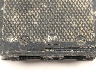 Kompass in Leichtmetallgehäuse. Markiert DRP. Ungereinigt, Funktioniert
