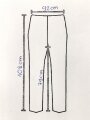 Lange Unterhose aus der Zeit des 2.Weltkrieg. Ungebraucht, aus altem Lagerbestand, angeschmutzt