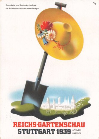 Ansichtskarte "Reichs-Gartenschau Stuttgart 1939""