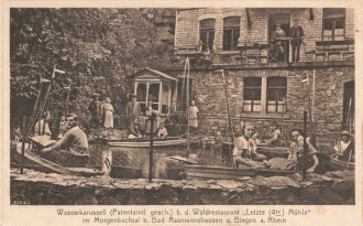 Ansichtskarte "Wasserkarussell b.d. Waldrestaurant...