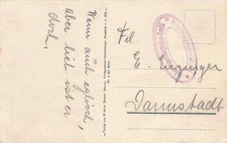 Ansichtskarte "Gabelsberger Stenographie"