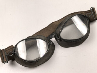 Kradmelderbrille Wehrmacht. Datiert 1939, Gummimuscheln...