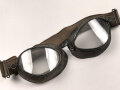 Kradmelderbrille Wehrmacht. Datiert 1939, Gummimuscheln weich, gebraucht
