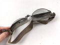 Kradmelderbrille Wehrmacht. Datiert 1939, Gummimuscheln weich, gebraucht