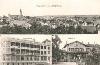 Ansichtskarte "Lutterbach Elsaß"