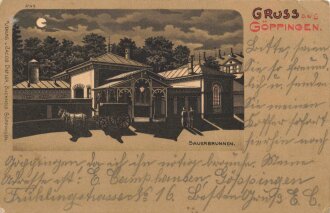 Ansichtskarte "Gruss aus Göppingen"